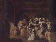 Baptism ceremony William Hogarth